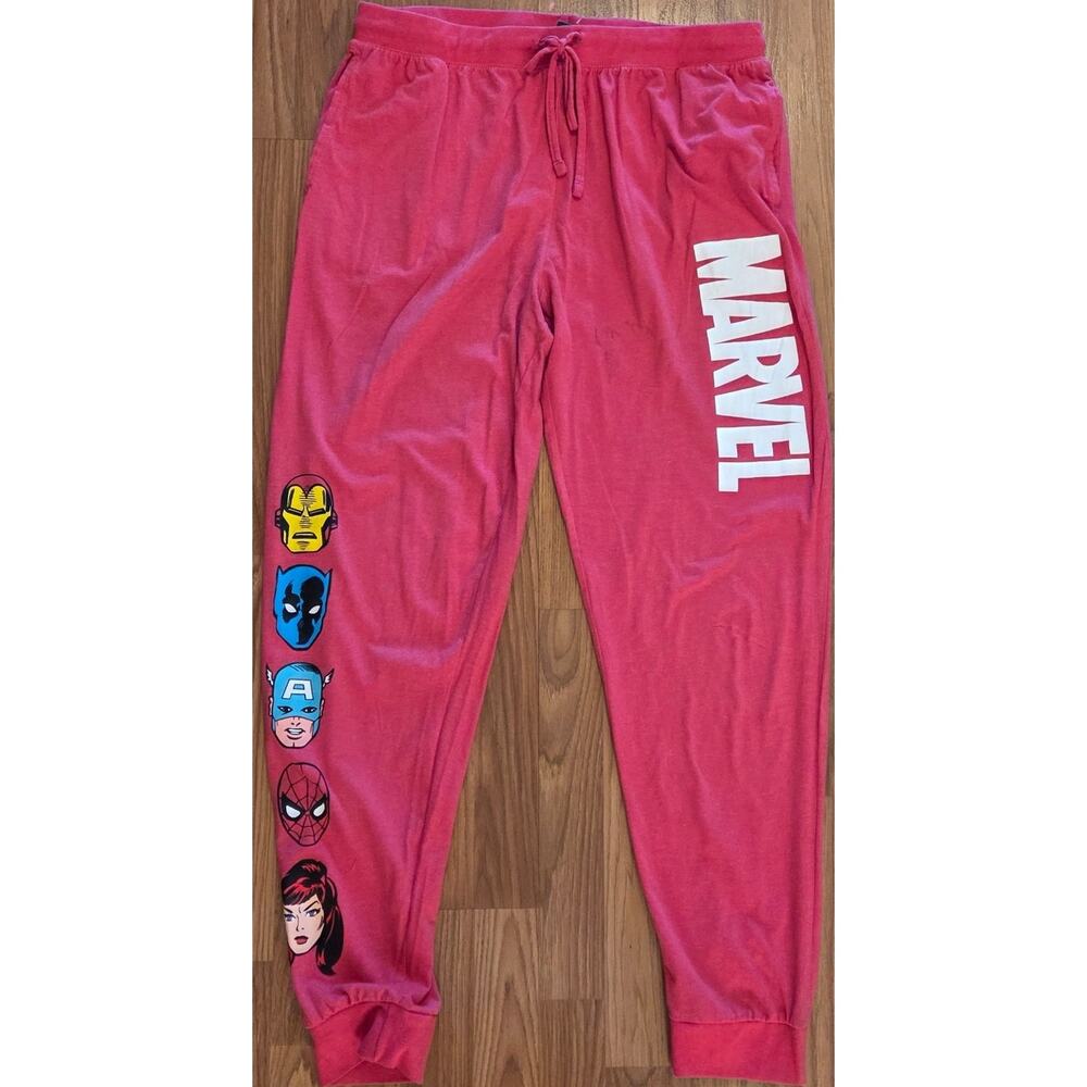 Cozy Pink Women's XL Marvel Universe Pajama Lounge Pants - Picture 3 of 4